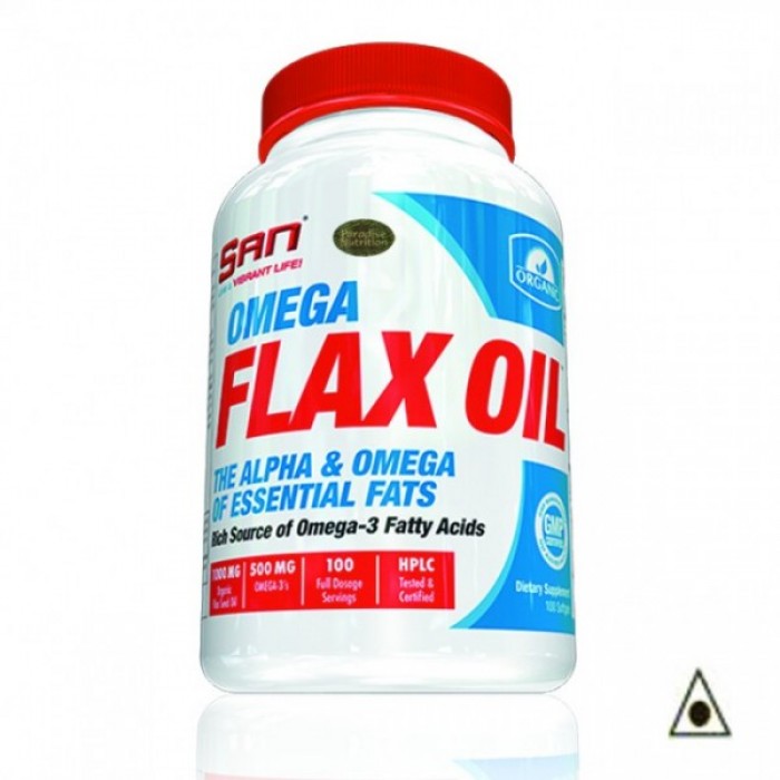 SAN - Omega Flax Oil / 100caps.​